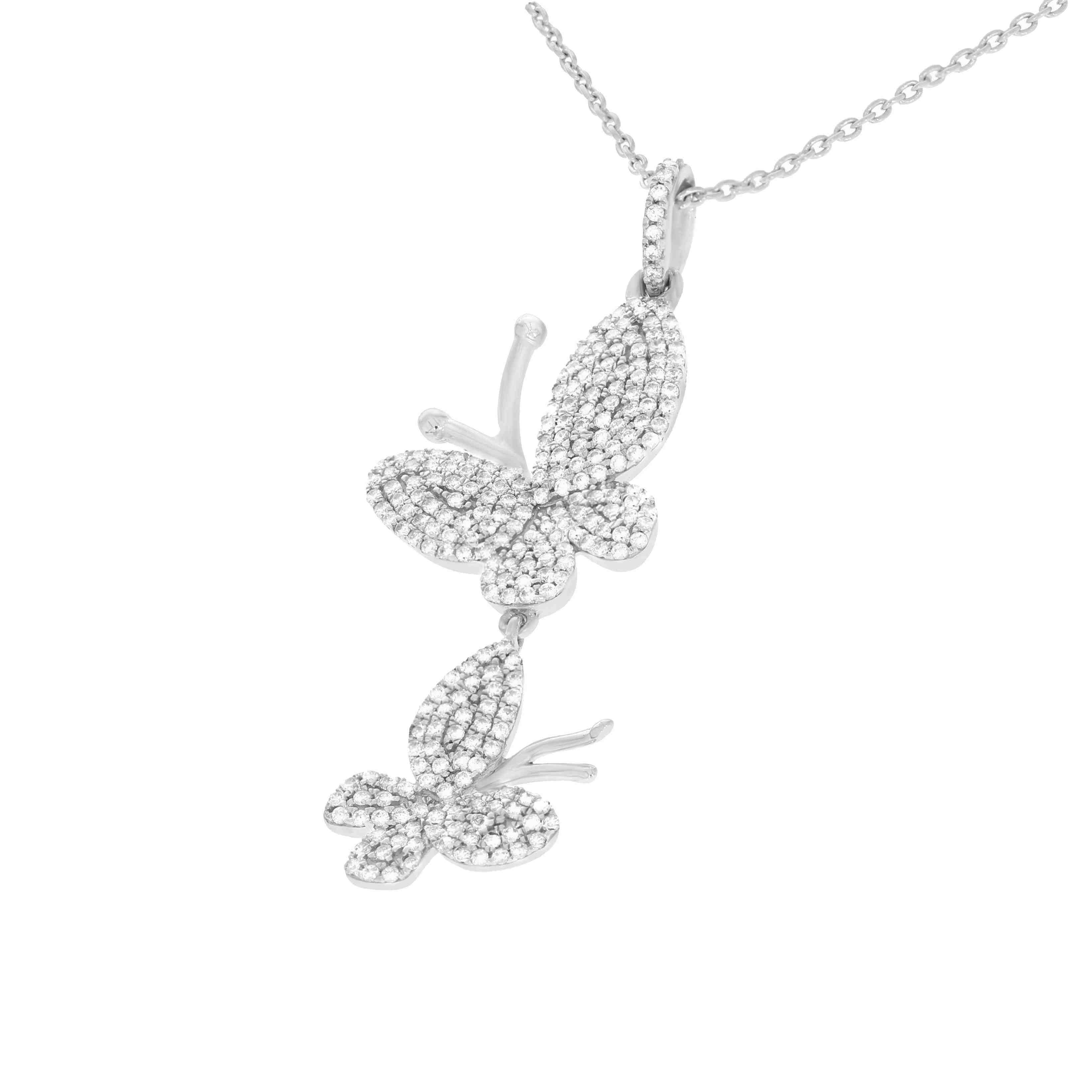 Butterfly Pendant PD31451A